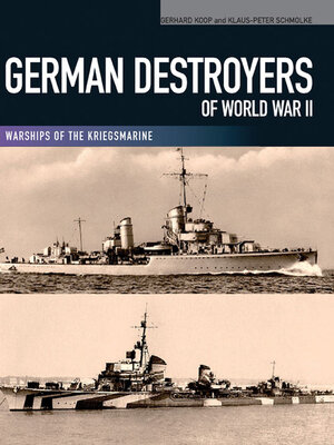 cover image of German Destroyers of World War II
